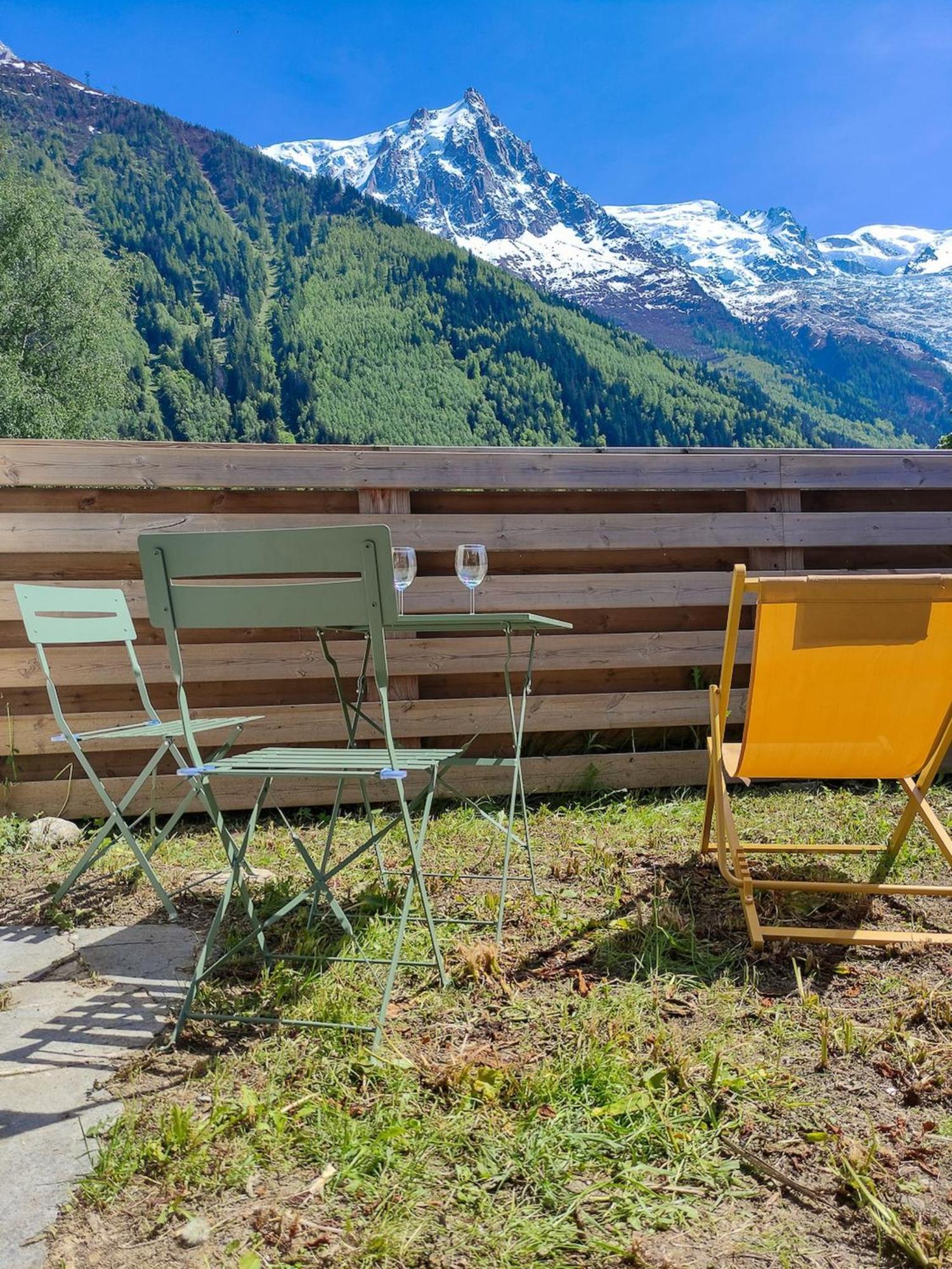샤모니 Les Cimes Du Mont-Blanc 아파트 외부 사진
